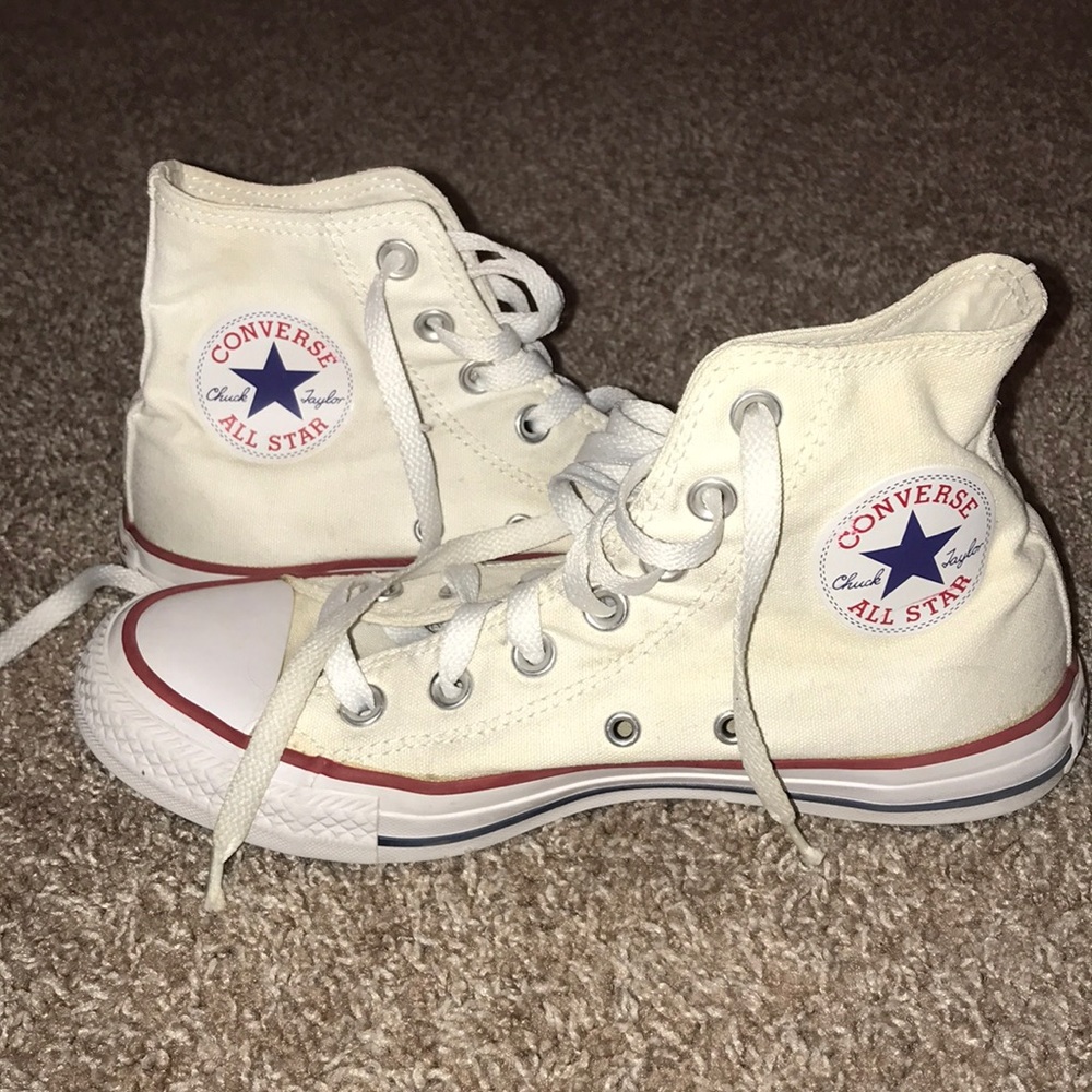 White Chuck Taylor All Star High Top Converse